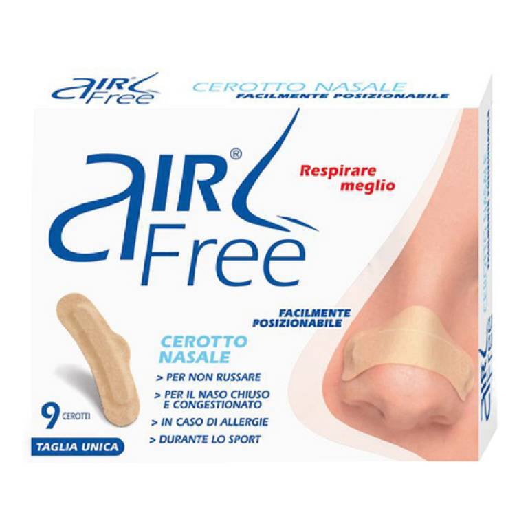 AIRFREE CEROTTO NASALE 9PZ