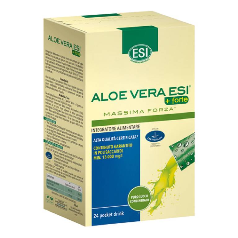 ESI ALOE VERA SUCCO+FT 24POCK