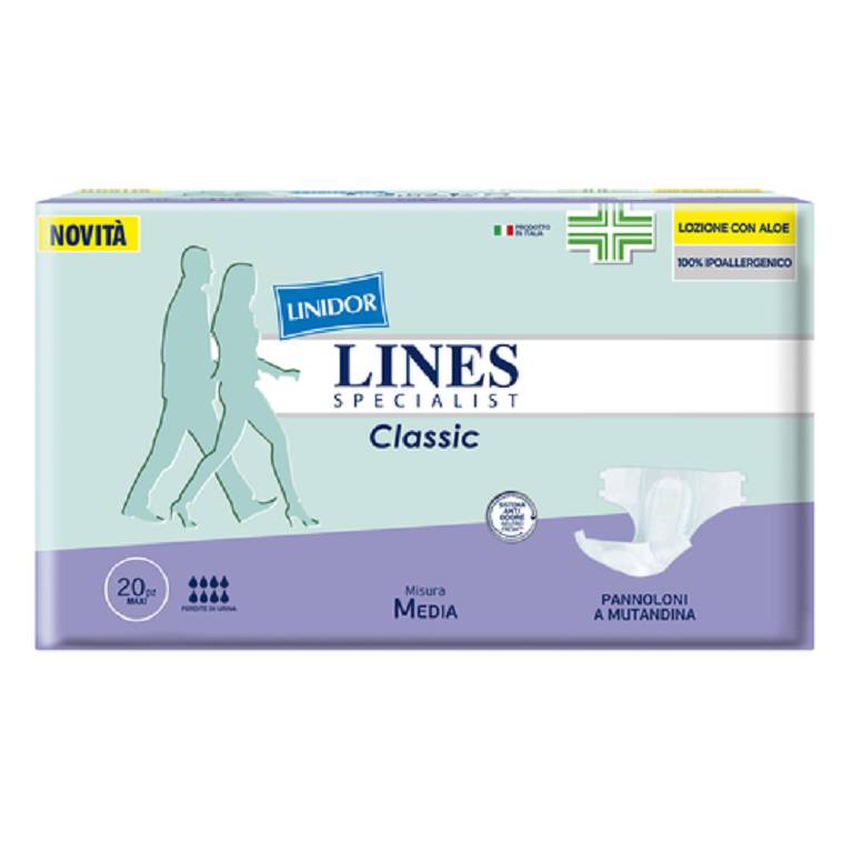 LINES CLAS PANN MAXI M 20PZ