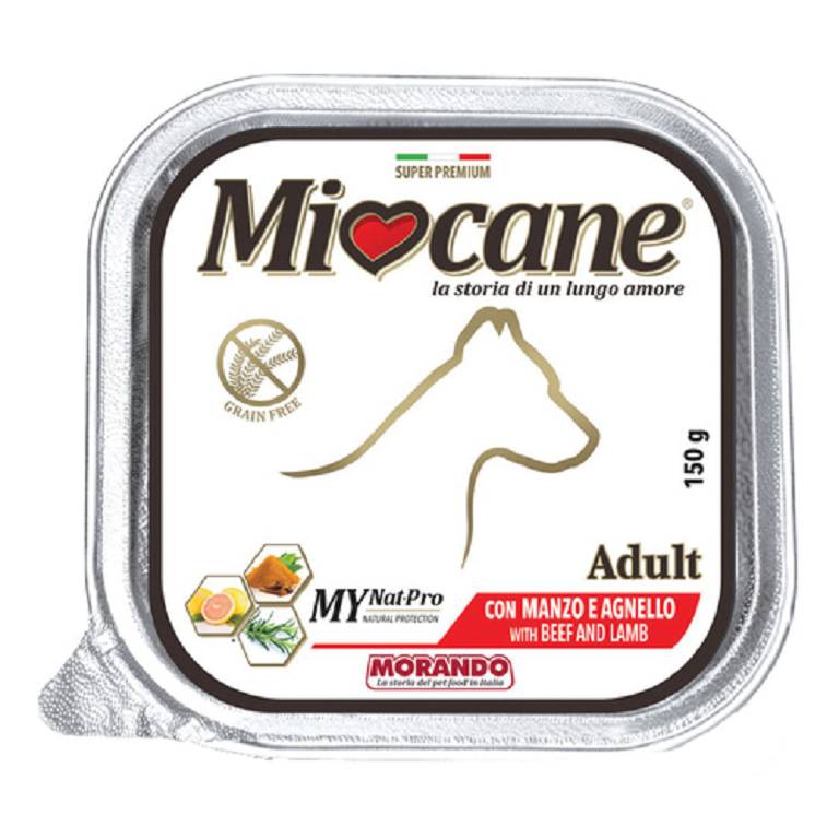 MIOCANE ADULT MANZ/AGNEL 150G