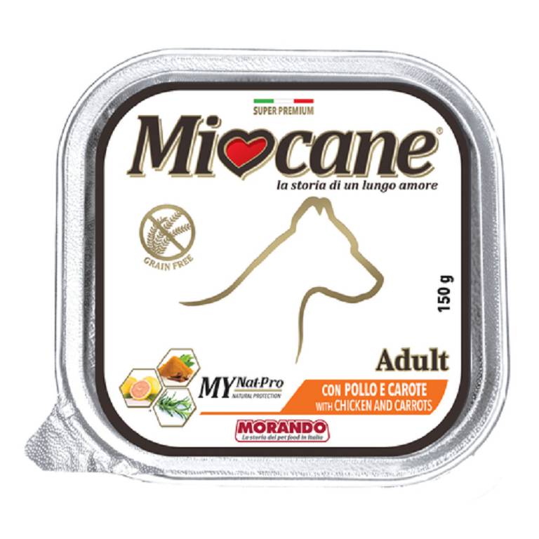 MIOCANE ADULT POL/CAR 150G