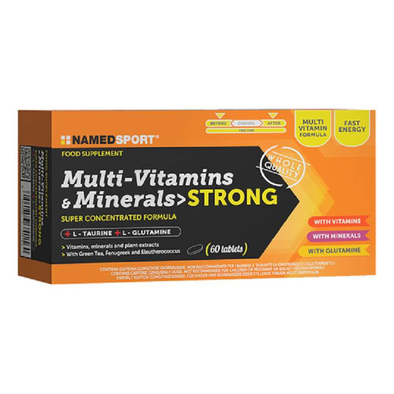 MULTIVITAMINS&MINERALS STRONG