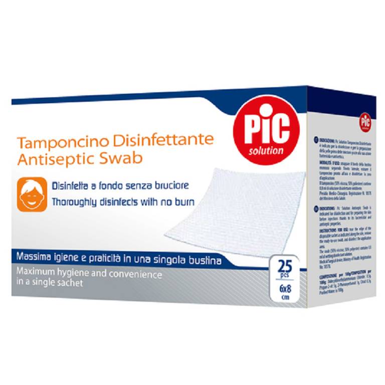 PIC TAMPONI DISINFETTANTI 25PZ