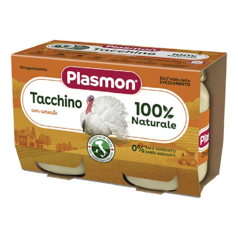 PLASMON OMOG TACCHINO 120GX2PZ