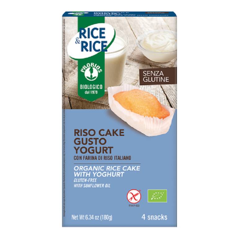 R&R RISO CAKE YOGURT 4X45G