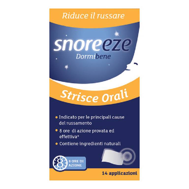 SNOREEZE ORAL STRIPS 14PZ